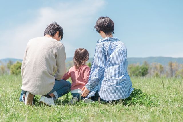 子どもとおだやかに過ごす親子の時間